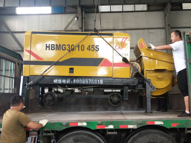 hbmg30/10-45s礦用混凝土泵